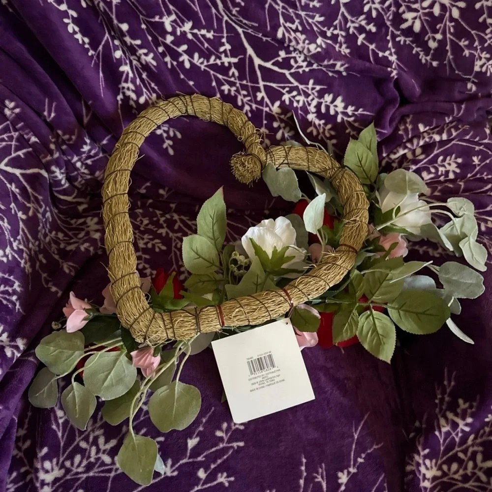 Christmas , valentines Red Berry / Pinecone Wreaths
